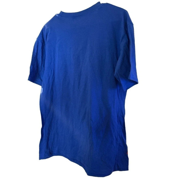 DISNEY SIZE XS BLUE TEE WITH MICKEY AND FRIENDS - Picture 2 of 2